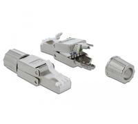Delock 86477 conector rj-45 gris