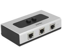 Delock 87673 hub de interfaz 1000 mbit/s negro, gris