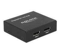 DELOCK 87691 - DisplayPort Splitter 1x DisplayPort / 2x DisplayPort 4K