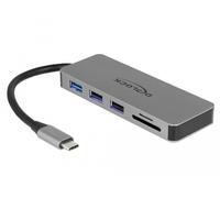 Delock 87743 base para portátil y replicador de puertos usb 3.2 gen 1