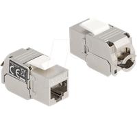 DELOCK Módulo Keystone RJ45 Hembra a LSA Cat.6A con LED Marca