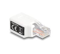 DeLOCK 88002 Adaptador para inversión del Tipo de Cables RJ50 Blanco