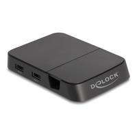 Delock 88018 estación dock para móvil smartphone negro