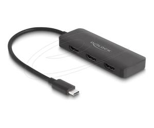 DeLOCK 88040 hub de interfaz Negro