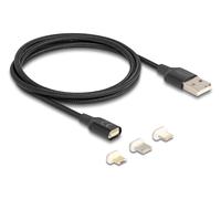Delock 88165 cable usb 1 m usb a negro