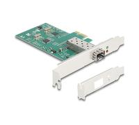 DELOCK 88216 - Tarjeta de red, PCIe, Fast Ethernet, 1x SFP