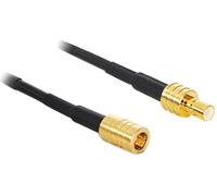 DeLOCK 88649 - Cable coaxial (5 m, SMB, SMB, RG-174, Male Connector/Male Connector, Negro)