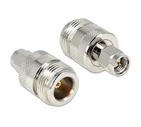 DeLOCK 88837 SMA latón, Oro Cable de Interfaz y Adaptador