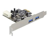 DeLOCK 89241 - Tarjeta PCIe de 2 Puertos USB