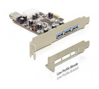 DeLOCK 89281 Tarjeta y Adaptador de Interfaz USB 3.0 - Accesorio (PCIe, USB 3.0,