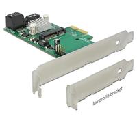 DeLOCK 89371 - Tarjeta y Adaptador de Interfaz (PCIe, mSATA, SATA, 6 Gbit/s)