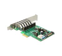 Tarjeta de expansión Delock 89377 PCIe con 6 USB 3.0 externos e interno