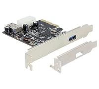 DeLOCK 89399 - Tarjeta y Adaptador de Interfaz (PCIe, USB, 3.0, 10 Gbit/s)