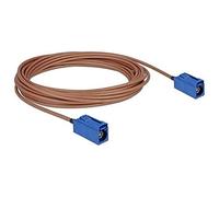 DeLOCK 89666 - Cable coaxial (5 m, FAKRA C, FAKRA C, RG-316, Female connector / Female connector, Derecho)