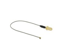 DeLock 89833 - Cable de antena SMA BU para empotrar, color gris