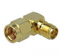 DeLOCK 89967 - Conector coaxial (SMA, SMA, RP-SMA, Female connector / Female connector, 90°, 0 - 3000 MHz)
