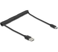 Delock 90133 cable usb usb 2.0 0,8 m usb a negro