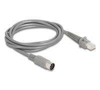 Delock 90167 cable de red gris 2 m