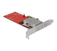 DeLock Tarjeta y adaptador M.2 interno 90305 – PCIe 3.0, perfil bajo, Asmedia ASM2824