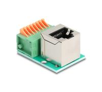 Delock 90653 cambiador de género para cable rj45 8 pin terminal block