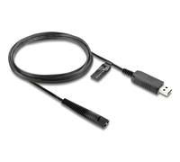Delock 90980 cable de transmisión negro 1 m usb a 2 pines