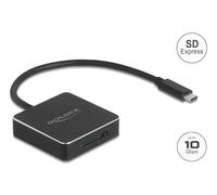 Delock 91019 lector de tarjeta usb 3.1 (gen 2) type c negro