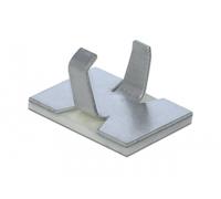 Delock abrazadera de cable de aluminio autoadhesivo, 10 piezas