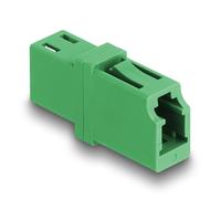 Delock acoplador de fibra óptica lc simplex hembra a lc simplex hembr