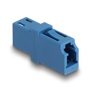 Delock acoplador de fibra óptica lc simplex hembra a lc simplex hembr