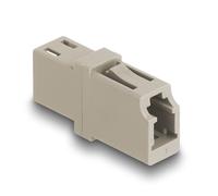 DELOCK Acoplador de Fibra óptica LC Simplex Hembra a LC Simplex Hembra OM1/OM2 Beige Marca