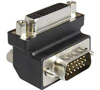 DeLock - Adaptador acodado DVI 24+5 BU a VGA-ST (15) 90G