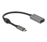 Delock adaptador activo de usb type-c a hdmi (dp alt mode) 4k 60 hz (h