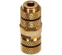 Delock Adaptador de Audio de Terminal a Terminal de Terminal para instalación Anillo de Color Negro