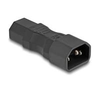 DELOCK Adaptador de Corriente IEC 60320 - C14 a C13 Macho/Hembra