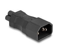 DELOCK Adaptador de Corriente IEC 60320 - C14 a C5 Macho/Hembra
