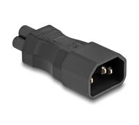 DELOCK Adaptador de Corriente IEC 60320 - C14 a C5 Macho/Hembra
