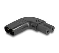 DeLOCK Adaptador de Corriente IEC 60320 - C8 a C7, Macho/Hembra
