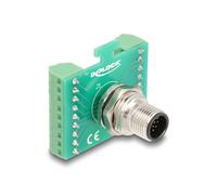 Delock adaptador de módulo de transferencia m12 macho con codificaci?
