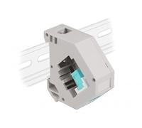 Delock Adaptador de riel con Keystone SC Simplex Hembra a Hembra Aqua