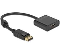 Delock 63585 Adaptador DisplayPort 1.2 a HDMI Macho/Hembra Negro