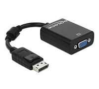 DeLOCK Adaptador DisplayPort a VGA 61848 Negro