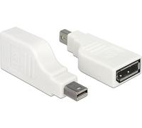 DeLock Adaptador DP -> DP St/BU 90ø 4K 60Hz Blanco