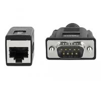 Delock adaptador en serie para extensión de cable de db9 macho a rj45