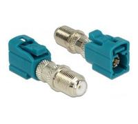 DeLock Adaptador FAKRA Z Hembra a F Hembra 89464