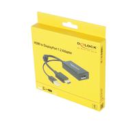 Cable adaptador Delock [Enchufe HDMI A > toma Displayport 1.2]