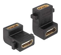 DELOCK 65510 - Adaptador HDMI hembra/hembra, acodado