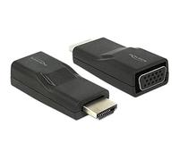 DELOCK 65655 - Adaptador VGA, conector macho HDMI-A a conector hembra VGA