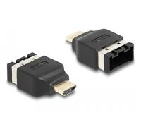Delock adaptador hdmi de automóvil hdmi-e hembra a hdmi-a macho 4k 60