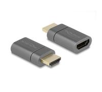 DeLOCK Adaptador HDMI Macho a Hembra 8 K 60 Hz magnético