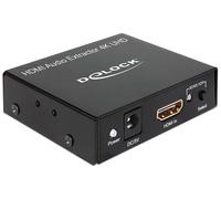 Delock adaptador hdmi para hdmi + audio extractor 4k